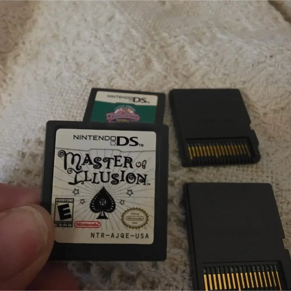 Nintendo DS Club House Games World Series Midnight Playpack Master Of Illusion